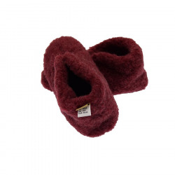 Chaussons Smarty Laine Rouge Alwero