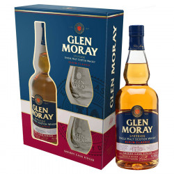 Coffret Glen Moray Sherry Cask + 2 Verres 70cl 40° Coffret Glen Moray Sherry Cask + 2 Verres 70cl 40°