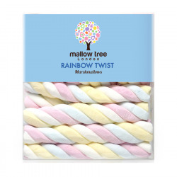 Mallow Tree Rainbow Twist Marshmallows 180g
