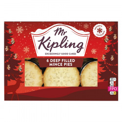 Mince Pies x6 360g Mr. Kipling Mince Pies x6 360g Mr. Kipling