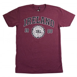 T-shirt Ireland Bordeaux Chiné