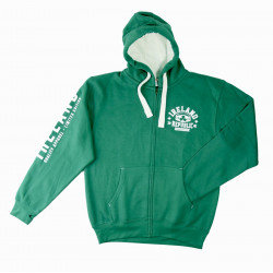 Ireland 1922 Green Zip Hoodie